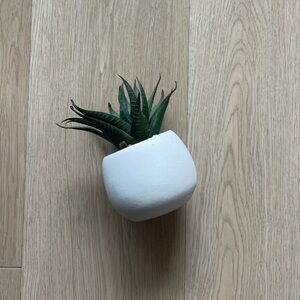 Faux Potted Aloe Succulent